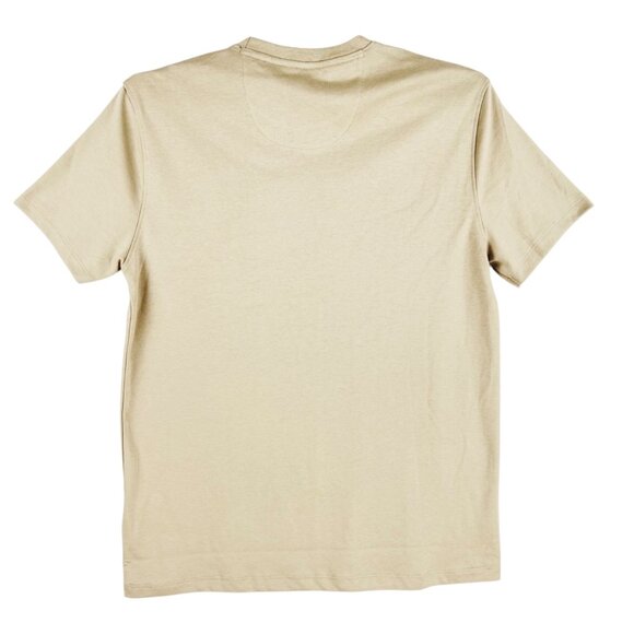 DKNY Men's Stretch Pullover Short Sleeve Khaki Soft T-shirt Size Medium NWT - Picture 2 of 9